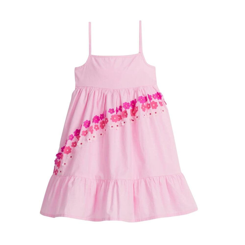 BISBY ARIEL DRESS - PINK FLOWER POWER NWT‎ size 8